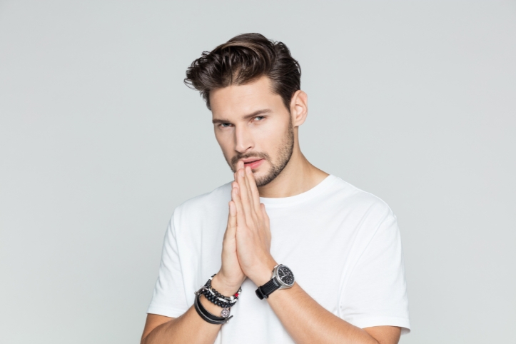 清潔感のある男